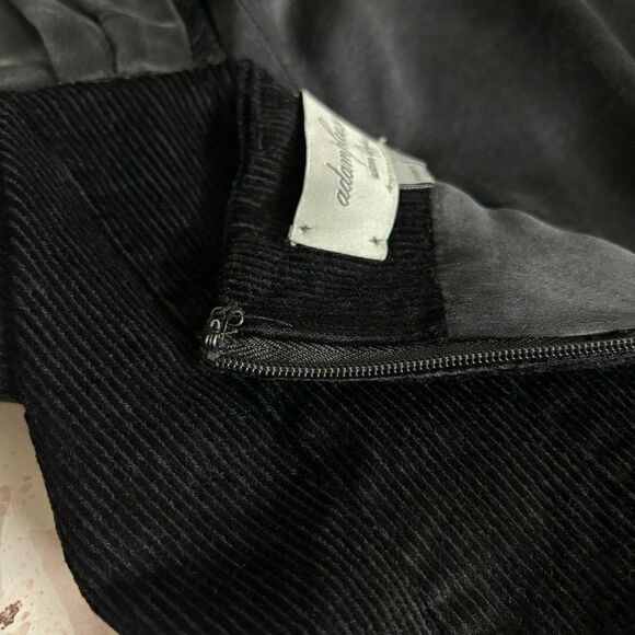 Adam lippes sleeveless corduroy mini dress black - Picture 10 of 13